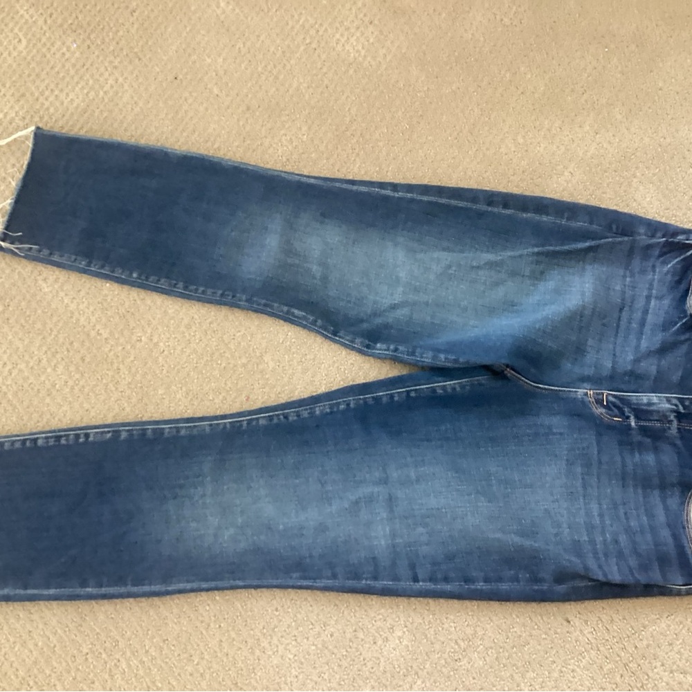 L'AGENCE Skinny Jeans in Washed Blue Denim